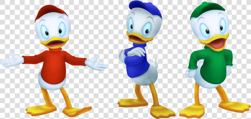 Huey Dewey And Louie   Disney Kingdom Hearts Dewey  HD Png DownloadTransparent PNG