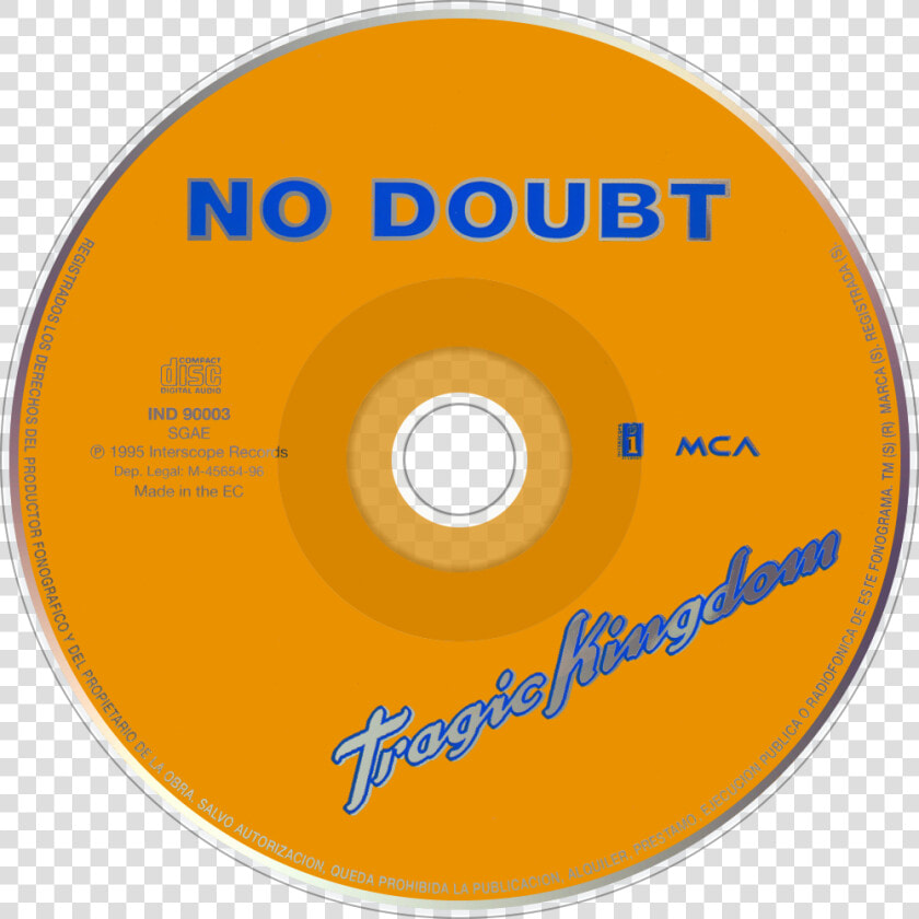 No Doubt Tragic Kingdom Disc  HD Png DownloadTransparent PNG