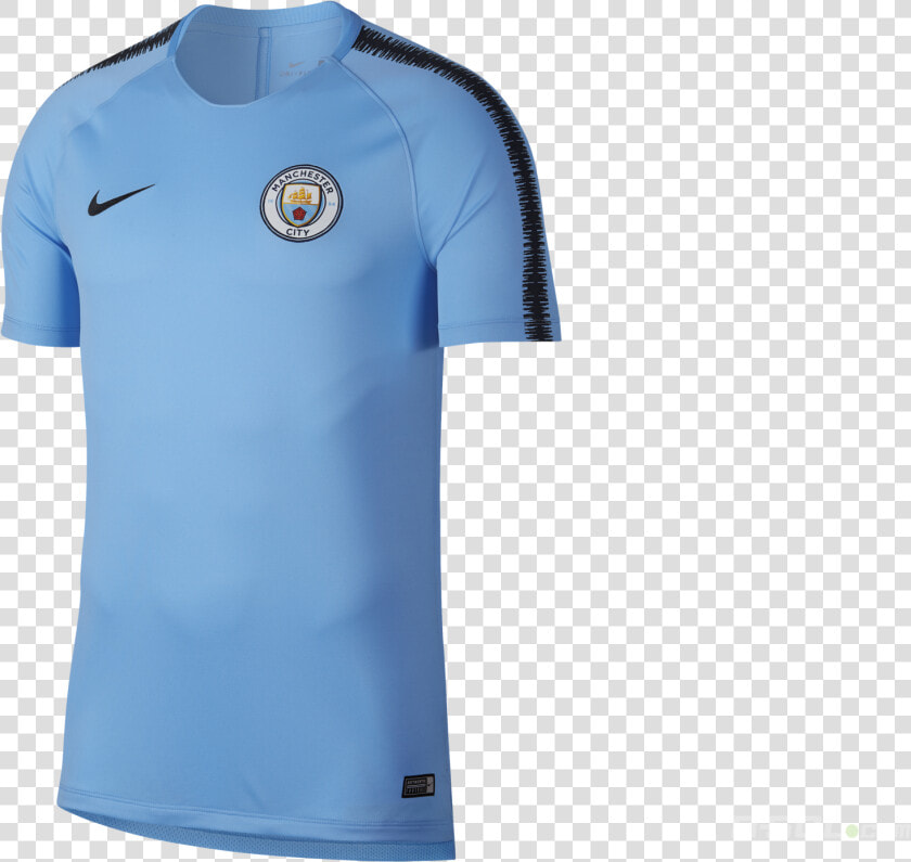 Football Shirt Nike Manchester City Fc Breathe Squad   Maillot Entrainement Roma  HD Png DownloadTransparent PNG