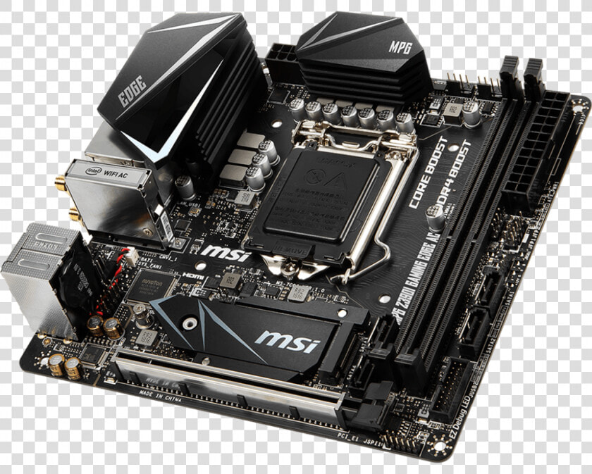 Msi Mpg Z390i Gaming Edge Ac  HD Png DownloadTransparent PNG