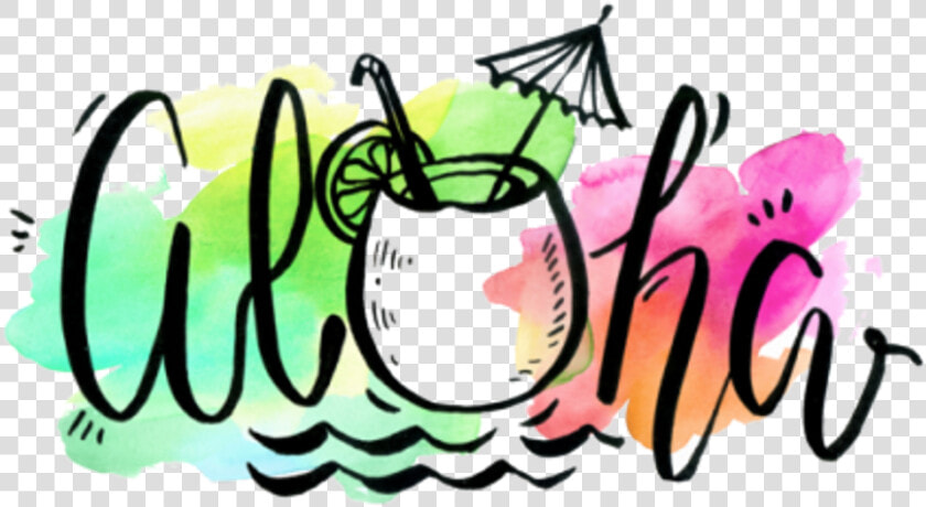 Aloha Hawaii Coconut Clipart   Png Download  Transparent PngTransparent PNG