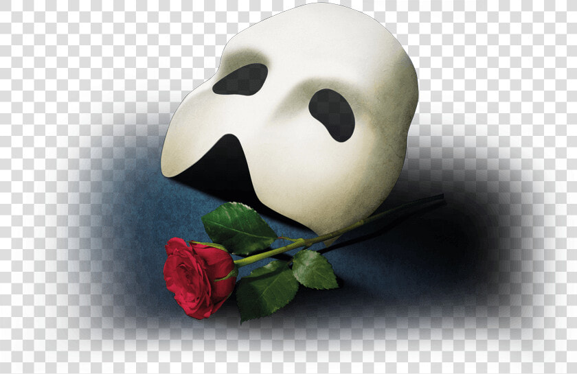 Phantom Of The Opera Png   Phantom Of The Opera Mask And Rose  Transparent PngTransparent PNG