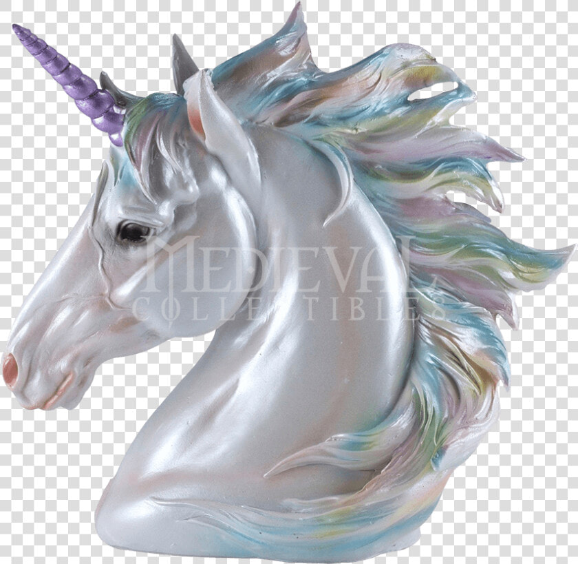 Transparent Unicorn Head Png   Unicorn Head Figurine  Png DownloadTransparent PNG