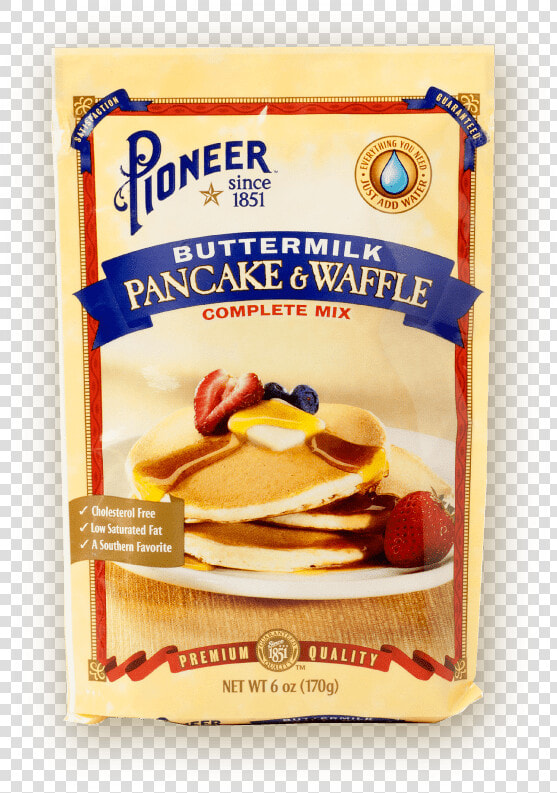 Buttermilk Pancake Waffle Complete Mix Packaging   Sliced Bread  HD Png DownloadTransparent PNG