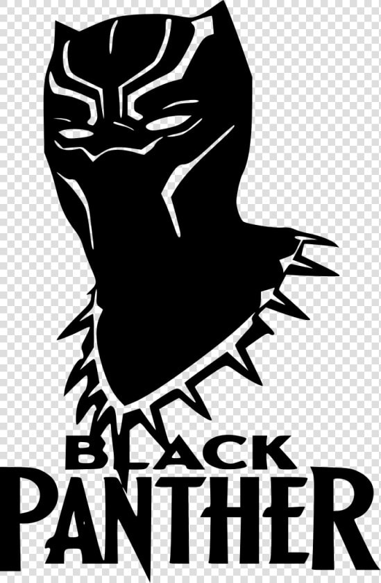 Transparent Black Panther Necklace Png   Black Panther Logo Png  Png DownloadTransparent PNG