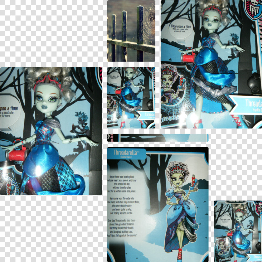 Monster High Scarily Ever After Threadarella Back  HD Png DownloadTransparent PNG