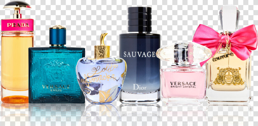 Collection Of Fragrance Bottles   Perfume  HD Png DownloadTransparent PNG