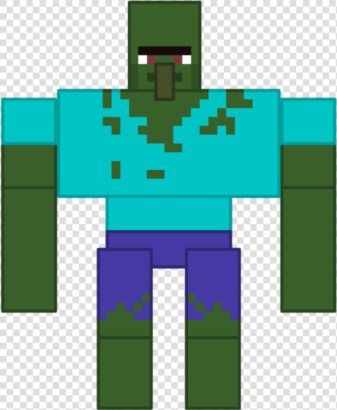 Transparent Minecraft Cape Png   Zombie Minecraft Drawing  Png DownloadTransparent PNG