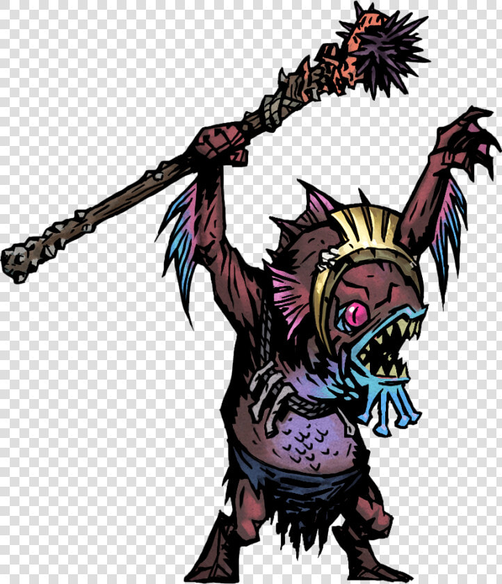 Pelagic Shaman   Darkest Dungeon Pelagic Shaman  HD Png DownloadTransparent PNG