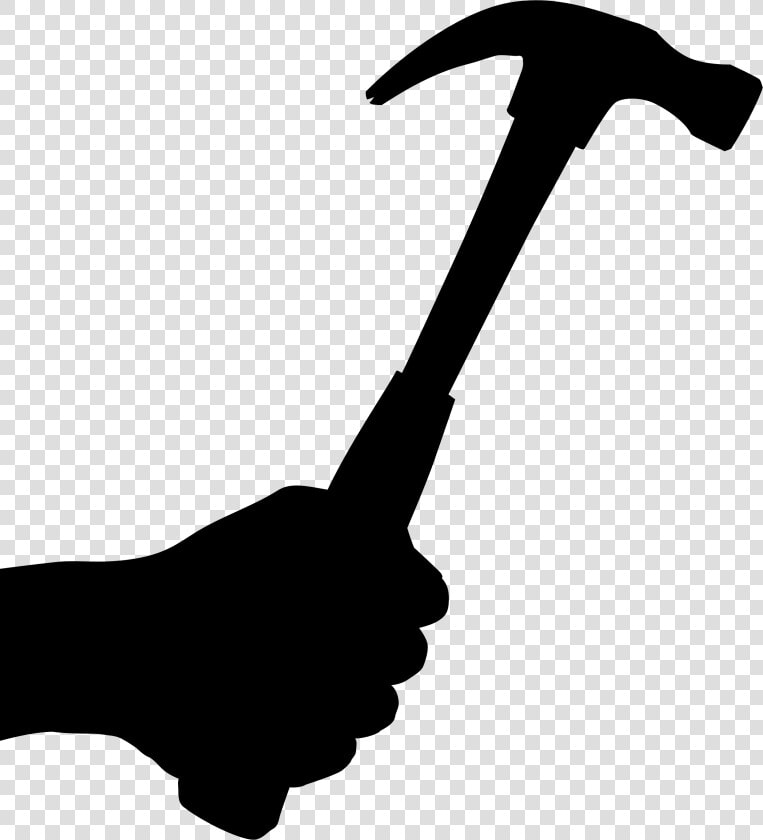 Hammer Silhouette Clipart Png Download    Transparent Hammer Silhouette  Png DownloadTransparent PNG