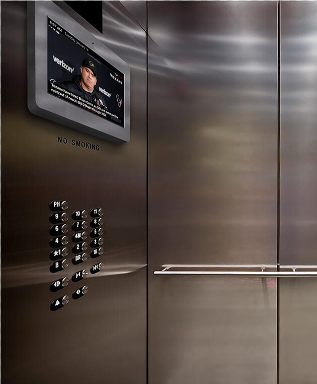 Commercial Grade Elevator Digital Display   Aluminium  HD Png DownloadTransparent PNG