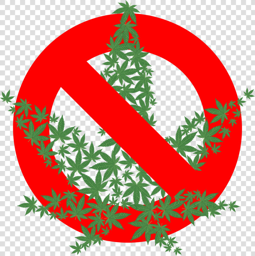 Cannabis Drug Forbidden Free Photo   No Marijuana Clipart  HD Png DownloadTransparent PNG