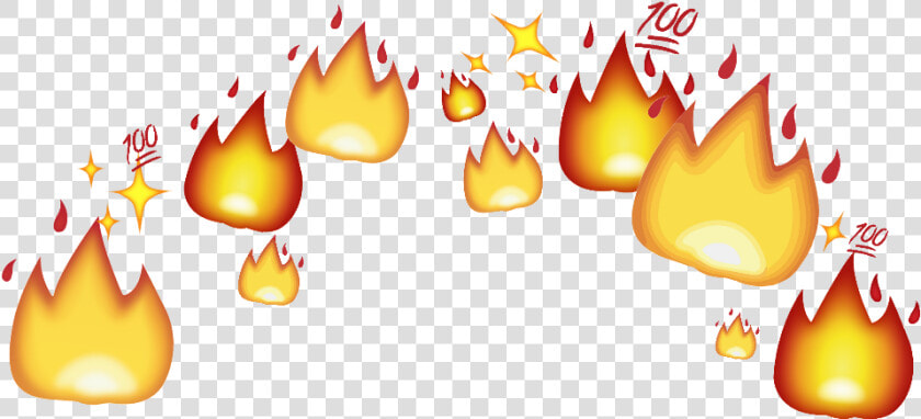 Crown Memezasf Fire Heartcrown Crown Heart Heart Crown   Fire Crown Emoji Png  Transparent PngTransparent PNG