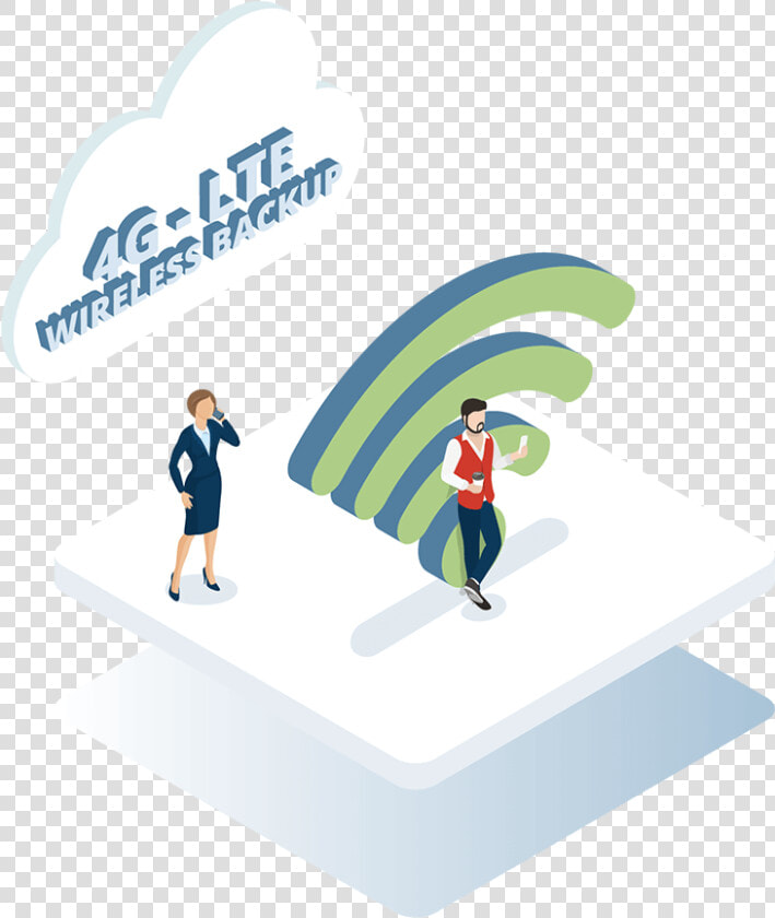 4g Lte Wireless Backup   Illustration  HD Png DownloadTransparent PNG