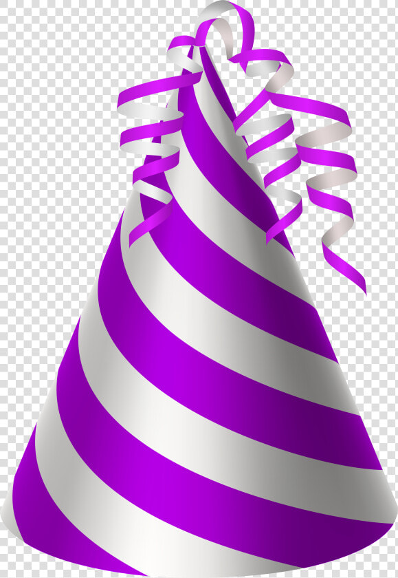 Birthday Hat Clipart Purple   Free Party Hat Png  Transparent PngTransparent PNG