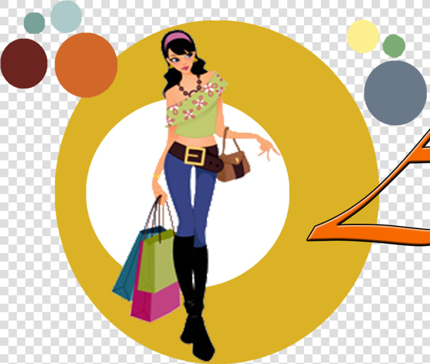 Transparent African Woman Clipart Images   Woman Shopping Vector Png  Png DownloadTransparent PNG