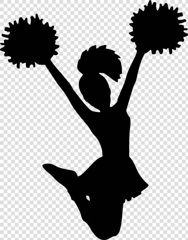 Pom pom National Football League Cheerleading Baton   Cheerleading Silhouette  HD Png DownloadTransparent PNG