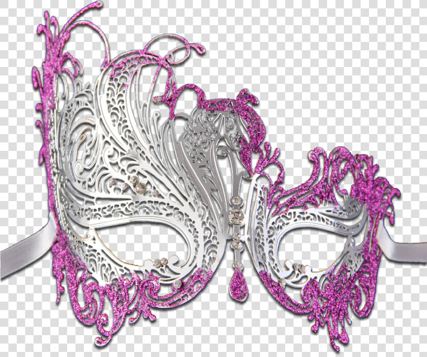 Glitter Series Swan Metal Filigree Laser Cut Venetian  HD Png DownloadTransparent PNG