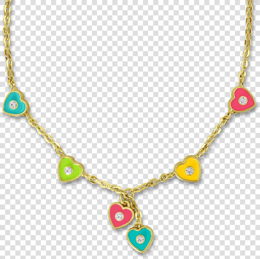 Transparent Heart Necklace Png   Necklace For Kids Girls  Png DownloadTransparent PNG