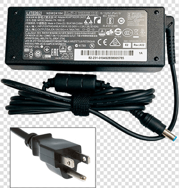 8th Gen Nuc 19v Power Adapter And Us Power Cord   North America Power Cord  HD Png DownloadTransparent PNG