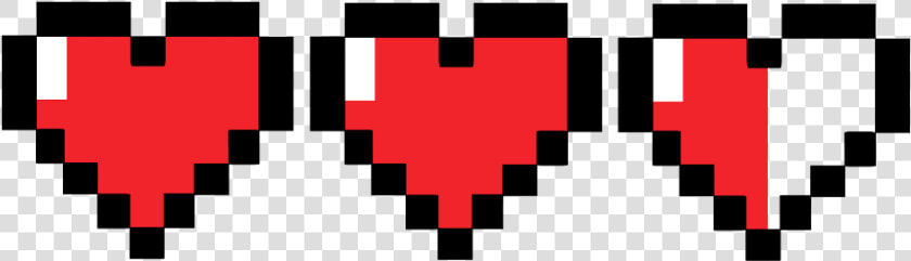  hearts  pixel  pixelart  minecraft  hp  health  damage   Insect  HD Png DownloadTransparent PNG