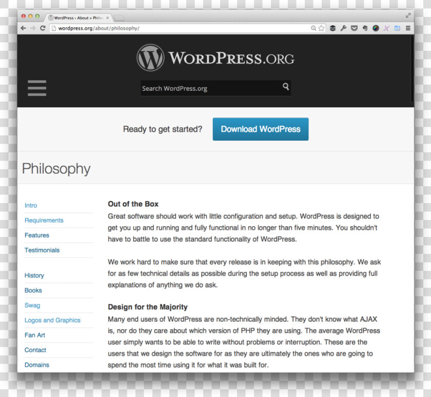 The Wordpress Philosophy   Wordpress  HD Png DownloadTransparent PNG