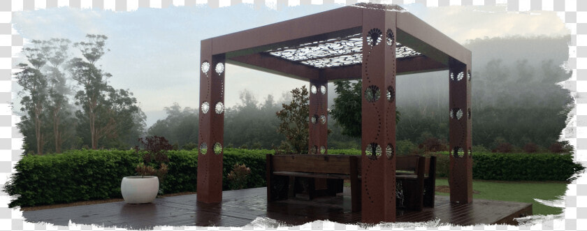 Rust Steel Art   Pergola  HD Png DownloadTransparent PNG