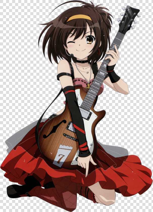 Suzumiya Haruhi  Official Art   Haruhi Suzumiya Art  HD Png DownloadTransparent PNG