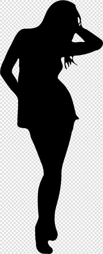 Female Model Silhouette At Getdrawings   Woman Silhouette No Background  HD Png DownloadTransparent PNG