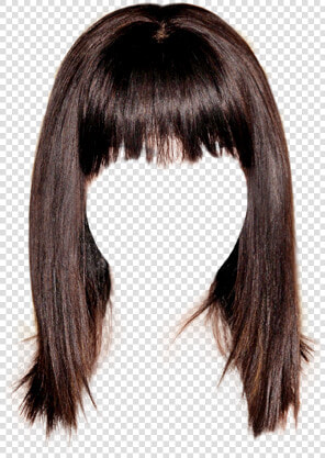 Brown Hair Bangs Transparent  HD Png DownloadTransparent PNG