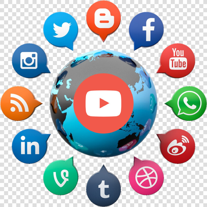 Social Media Marketing Social Networking Service   Social Media Png For Picsart Editing  Transparent PngTransparent PNG