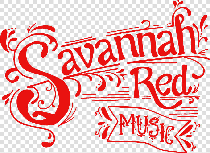 Savannah Red Music   Calligraphy  HD Png DownloadTransparent PNG