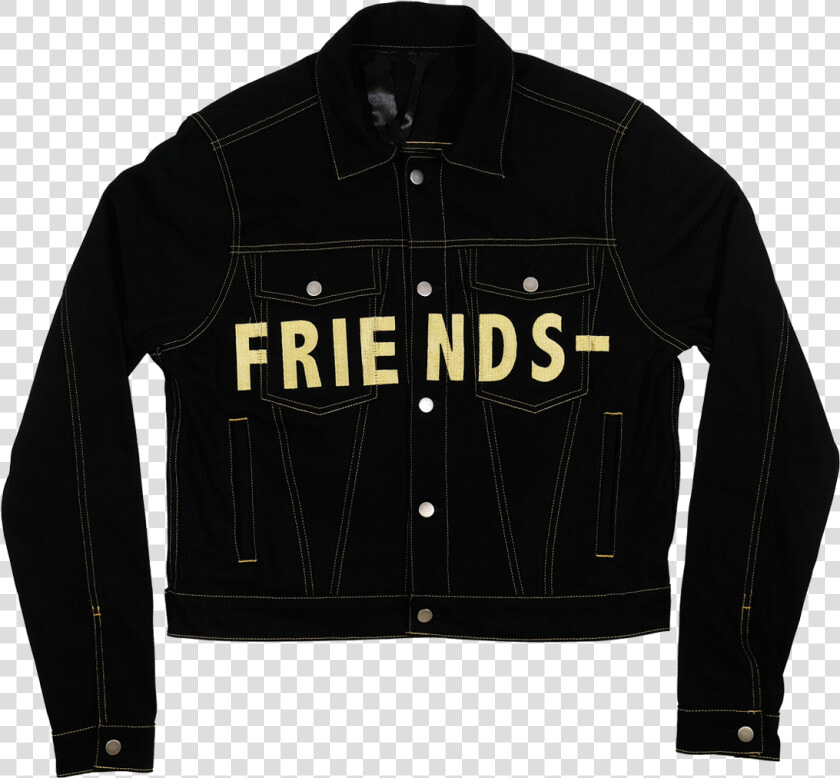 Friends Denim Jacket   Leather Jacket  HD Png DownloadTransparent PNG