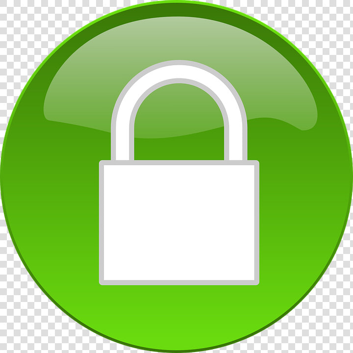 Button  Padlock  Security  Lock  Secure  Icon  Web   Padlock Green  HD Png DownloadTransparent PNG