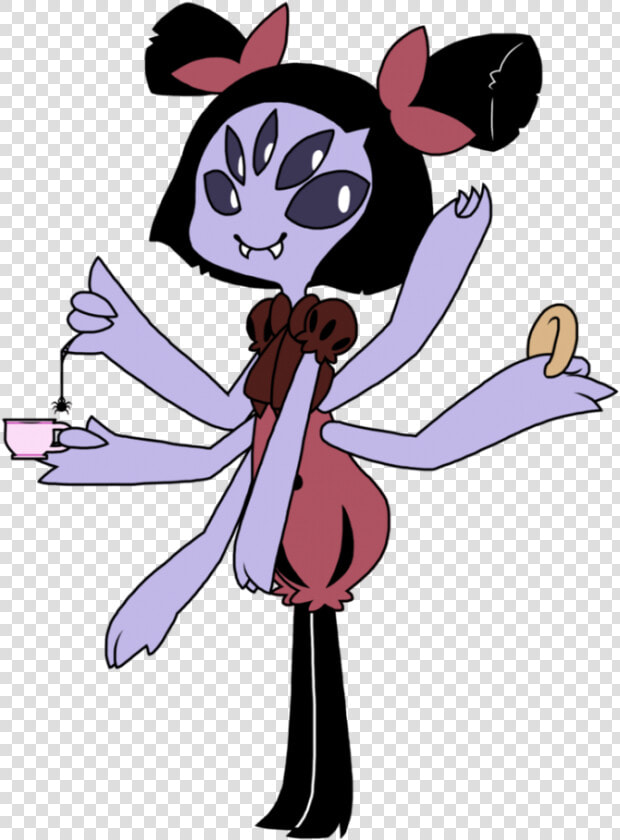 Muffet Undertale Render  HD Png DownloadTransparent PNG