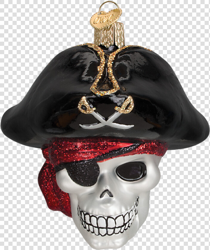 Jolly Roger Skeleton Pirate Ornament   Jolly Roger  HD Png DownloadTransparent PNG