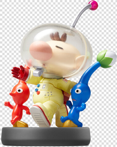 Super Smash Bros Amiibo Olimar  HD Png DownloadTransparent PNG