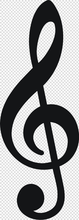 Music Clipart Treble Clef   Music Note Clipart  HD Png DownloadTransparent PNG