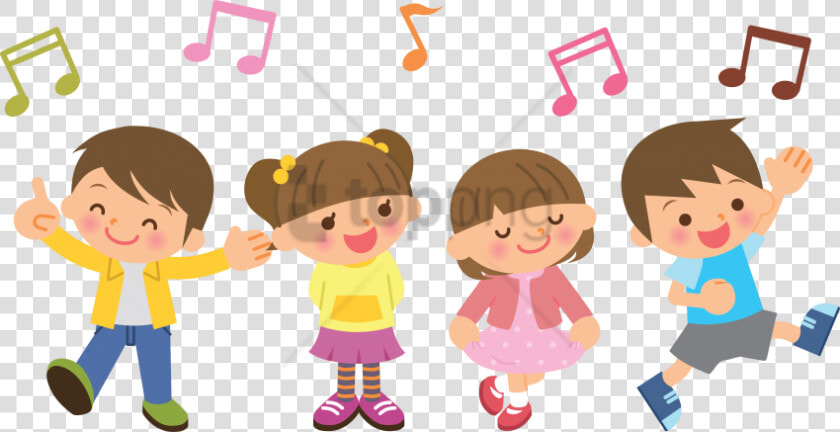 Free Png Children Dancing Clipart Png Png Image With   Children Singing Clipart  Transparent PngTransparent PNG