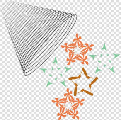 Vector Graphics Of Abstract Lamp And Snowflakes   Vector Graphics  HD Png DownloadTransparent PNG