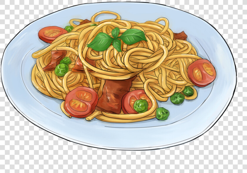 Spaghetti Aglio E Olio   Cartoon Spaghetti Png  Transparent PngTransparent PNG