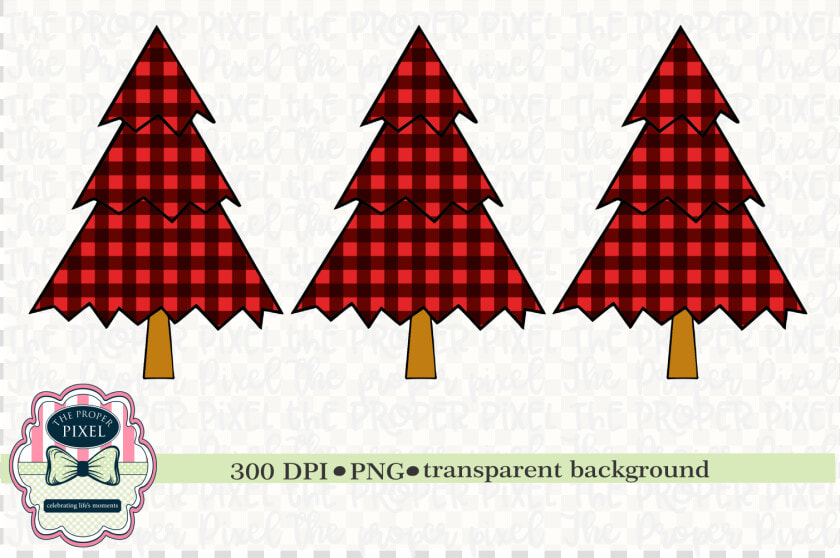 Tree Design Buffalo Plaid Christmas Sublimation Printable   Buffalo Plaid Christmas Tree  HD Png DownloadTransparent PNG