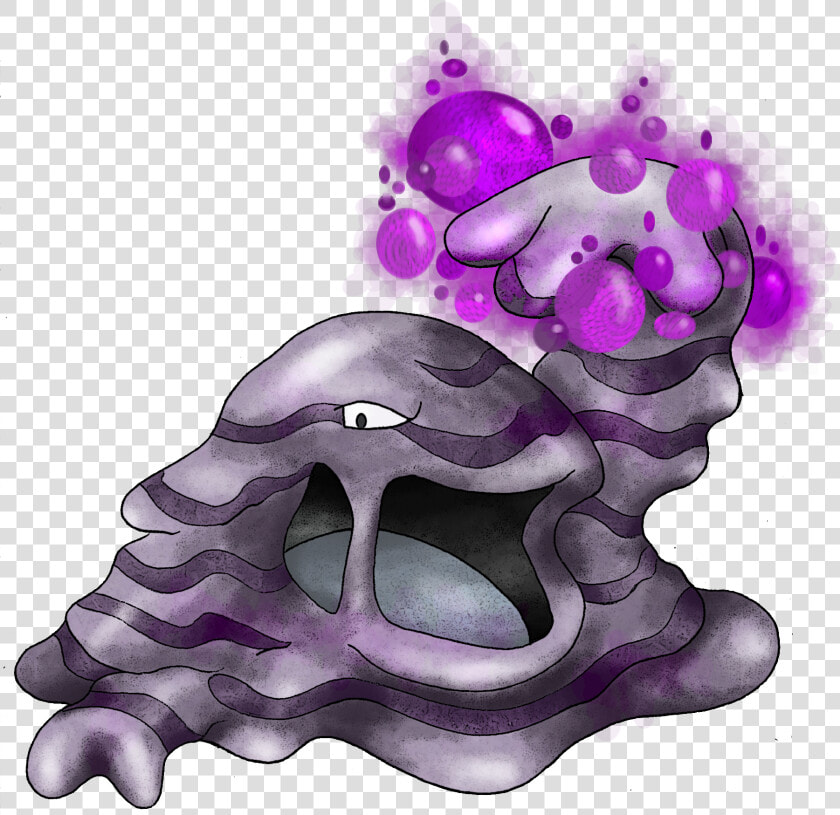 Muk Used Toxic By Macuarrorro   Muk Art  HD Png DownloadTransparent PNG