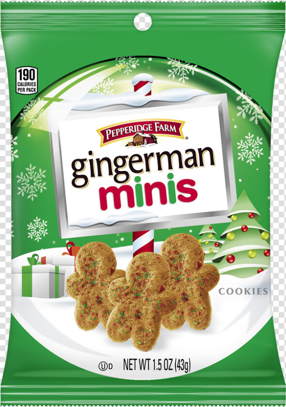 Pepperidge Farm Gingerman Minis  HD Png DownloadTransparent PNG