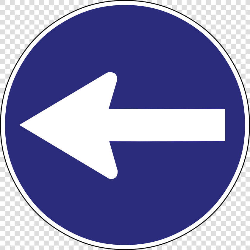 Obligation Traffic Signs  HD Png DownloadTransparent PNG