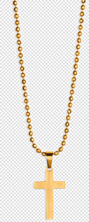 Chain Png Clipart   Ball Chain Gold Cross  Transparent PngTransparent PNG