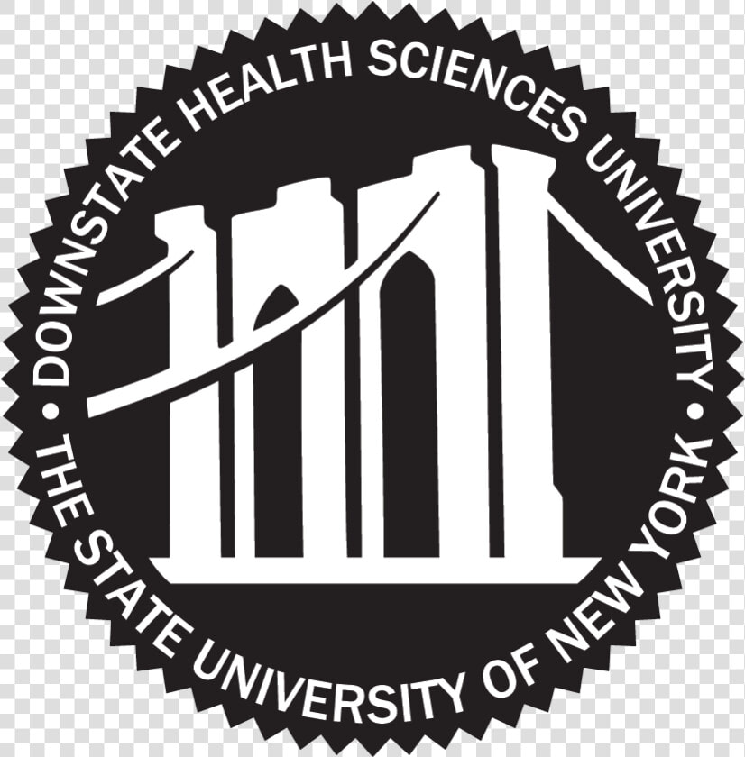 Black Dmc Seal   Suny Downstate Medical Center  HD Png DownloadTransparent PNG