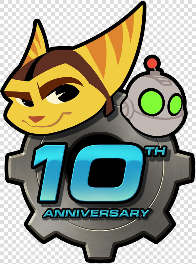 Ratchet And Clank 10th Anniversary  HD Png DownloadTransparent PNG