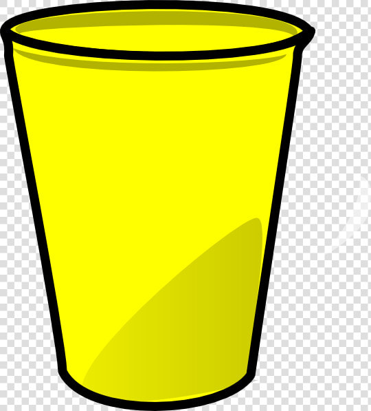 Yellow Cup Clip Art At Clker   Cup Clipart  HD Png DownloadTransparent PNG