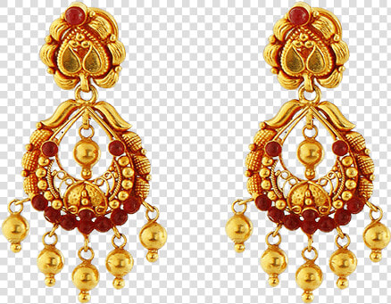 South Indian Gold Jewellery Designs With Price   South Indian Earrings Designs In Gold  HD Png DownloadTransparent PNG